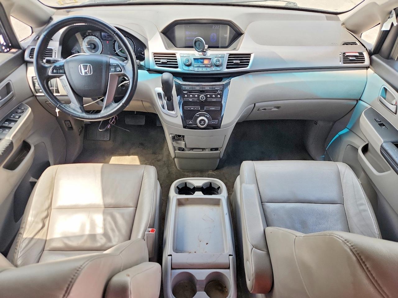 2013 Honda Odyssey Exl Blue vin: 5FNRL5H69DB089661