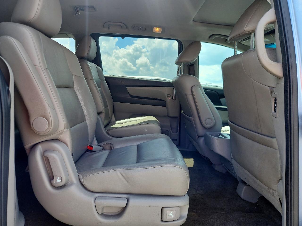 2013 Honda Odyssey Exl Blue vin: 5FNRL5H69DB089661