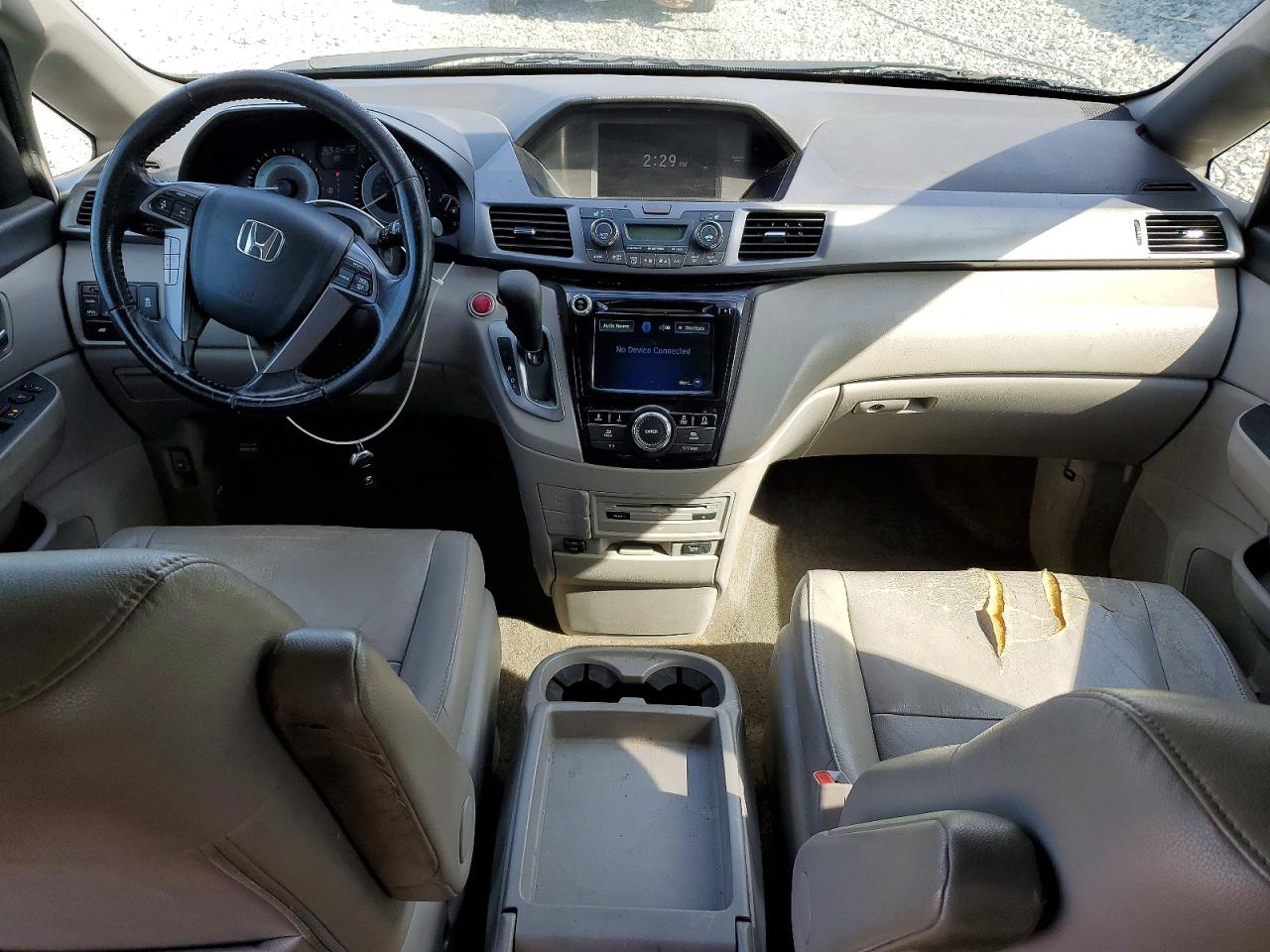 2014 Honda Odyssey Exl Синий vin: 5FNRL5H69EB002701