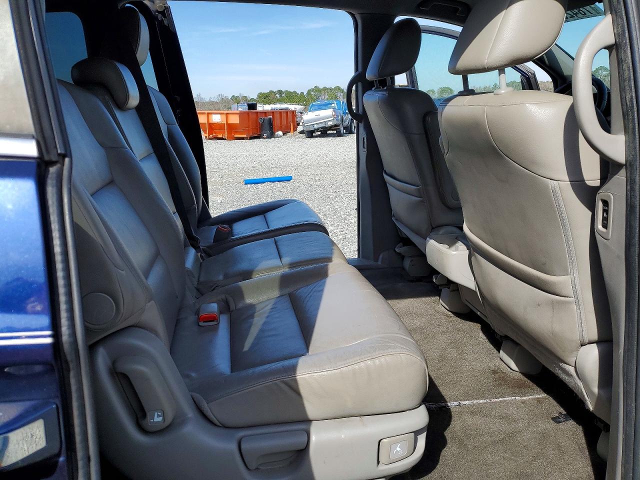 2014 Honda Odyssey Exl Синий vin: 5FNRL5H69EB002701