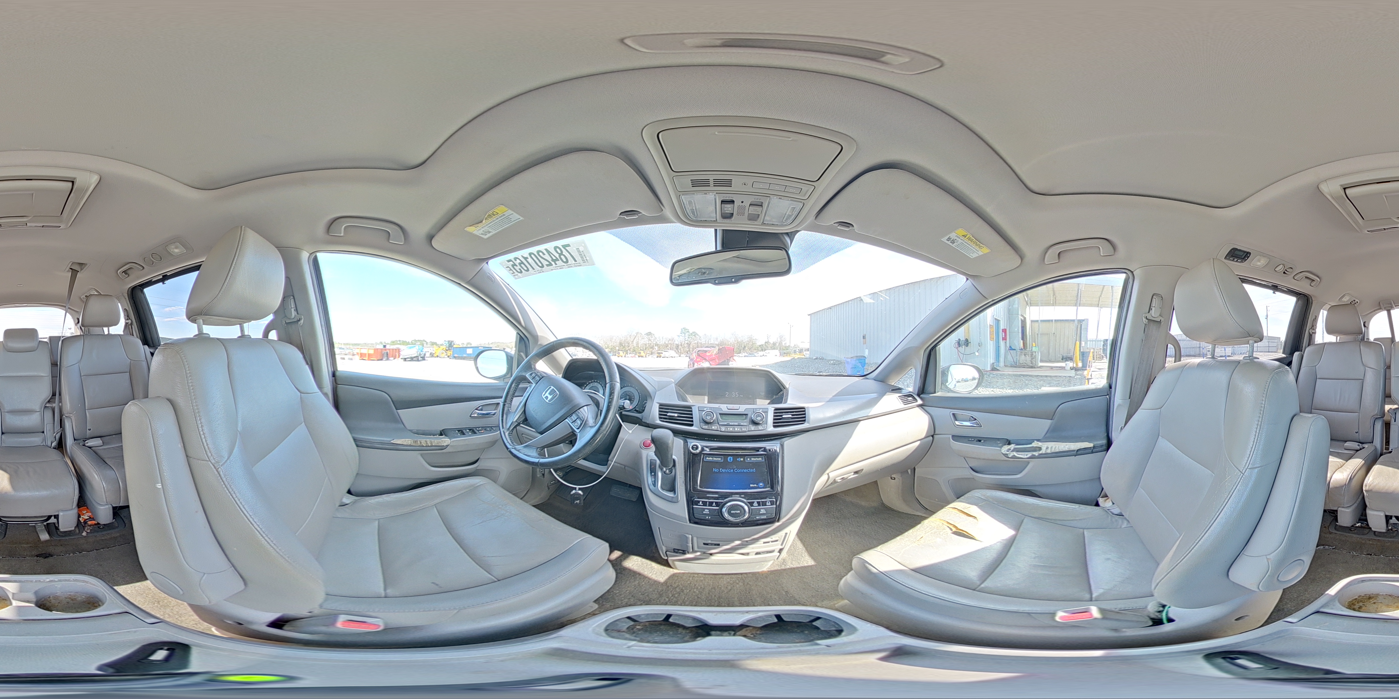 2014 Honda Odyssey Exl Синий vin: 5FNRL5H69EB002701