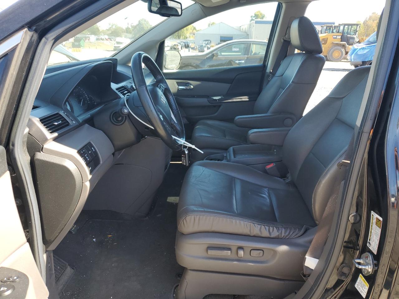 2014 Honda Odyssey Exl Black vin: 5FNRL5H69EB004545