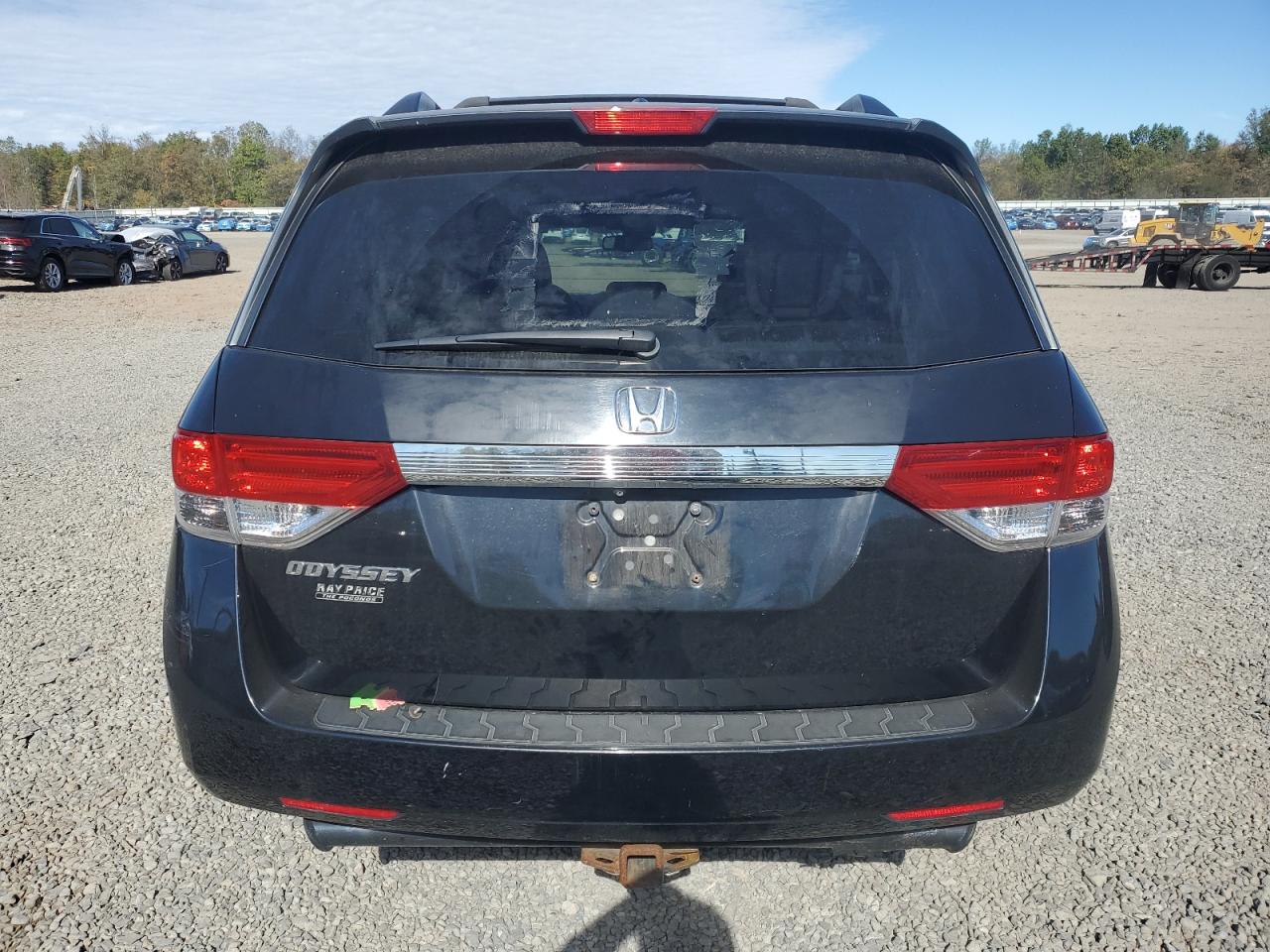 2014 Honda Odyssey Exl Black vin: 5FNRL5H69EB004545
