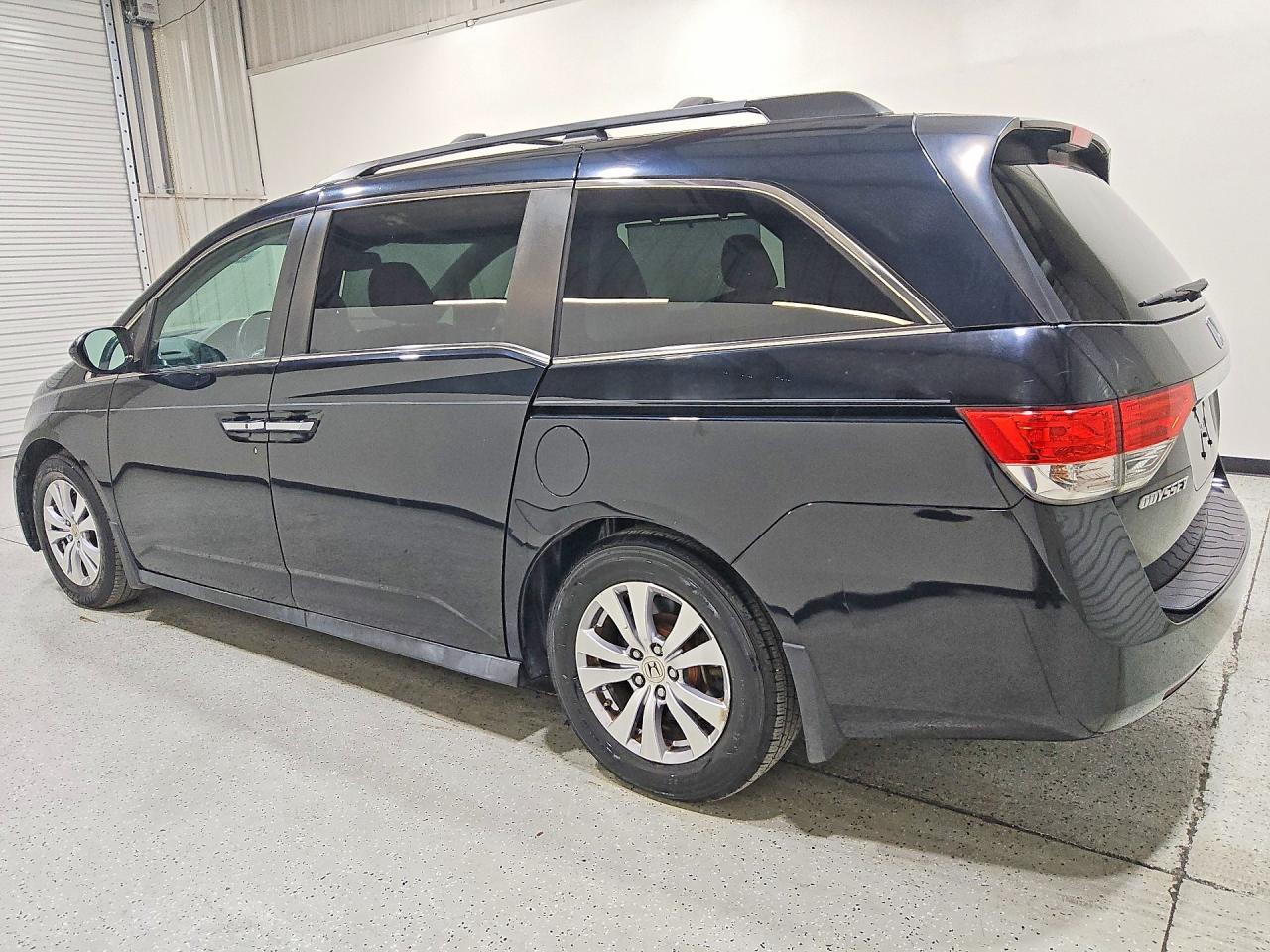 2014 Honda Odyssey Exl Black vin: 5FNRL5H69EB010250