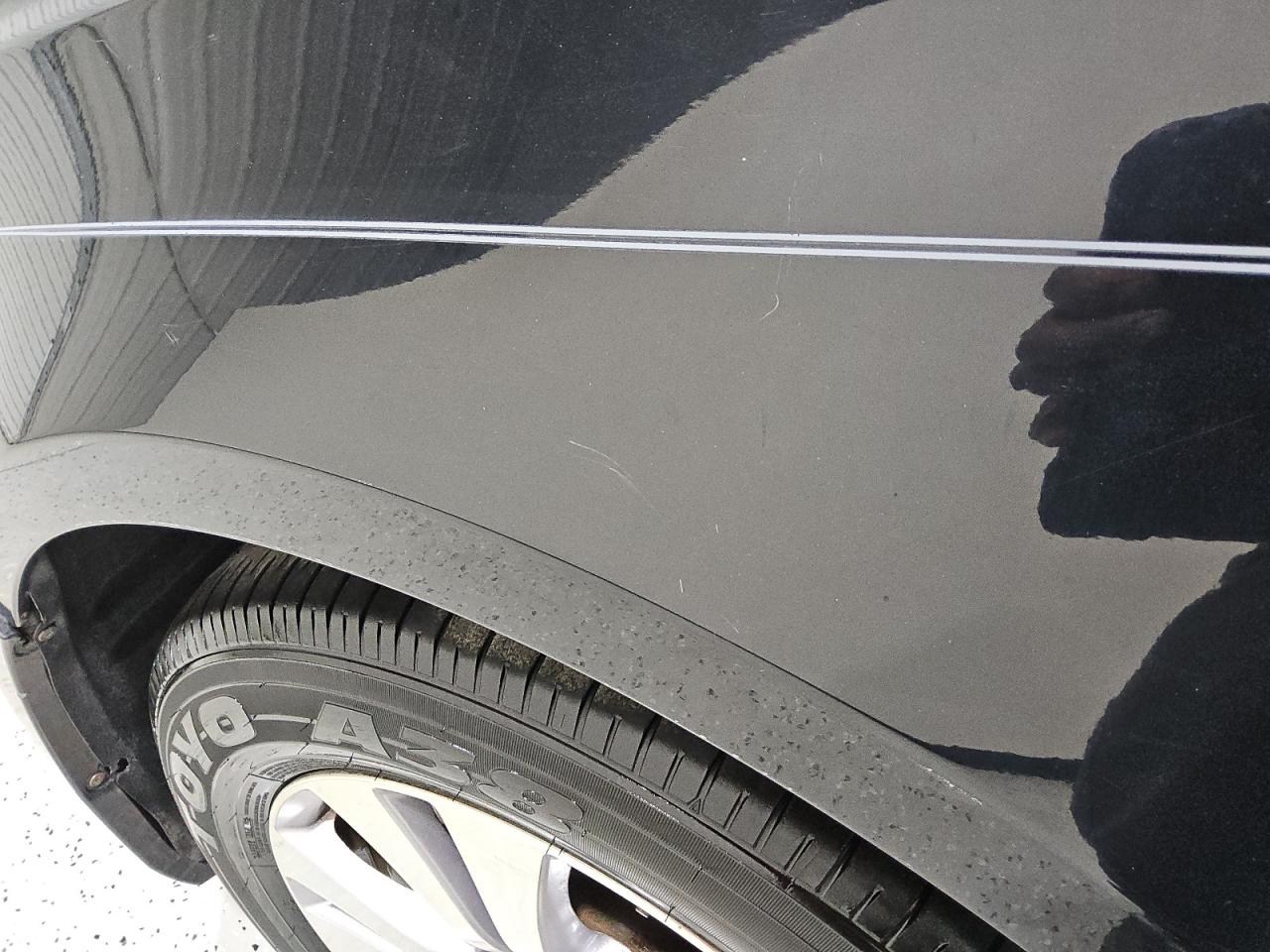 2014 Honda Odyssey Exl Black vin: 5FNRL5H69EB010250 Damage: Left Front Fender, Heavy Scratch, 5 To 6 Inches