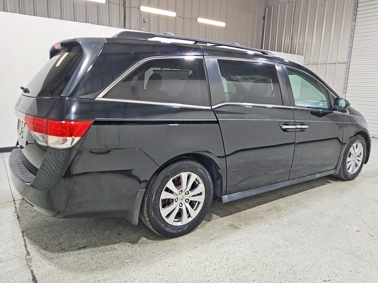 2014 Honda Odyssey Exl Black vin: 5FNRL5H69EB010250