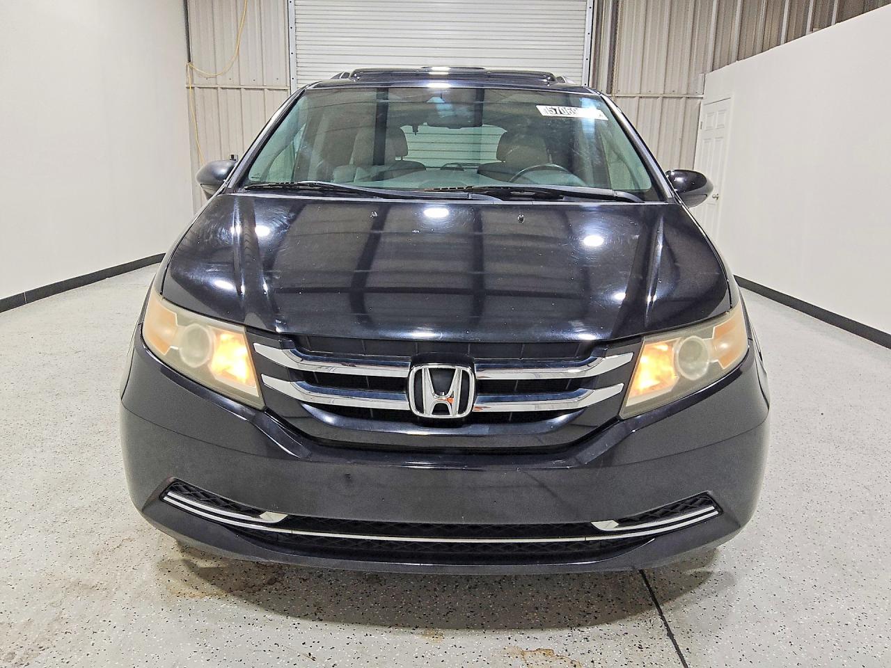 2014 Honda Odyssey Exl Black vin: 5FNRL5H69EB010250