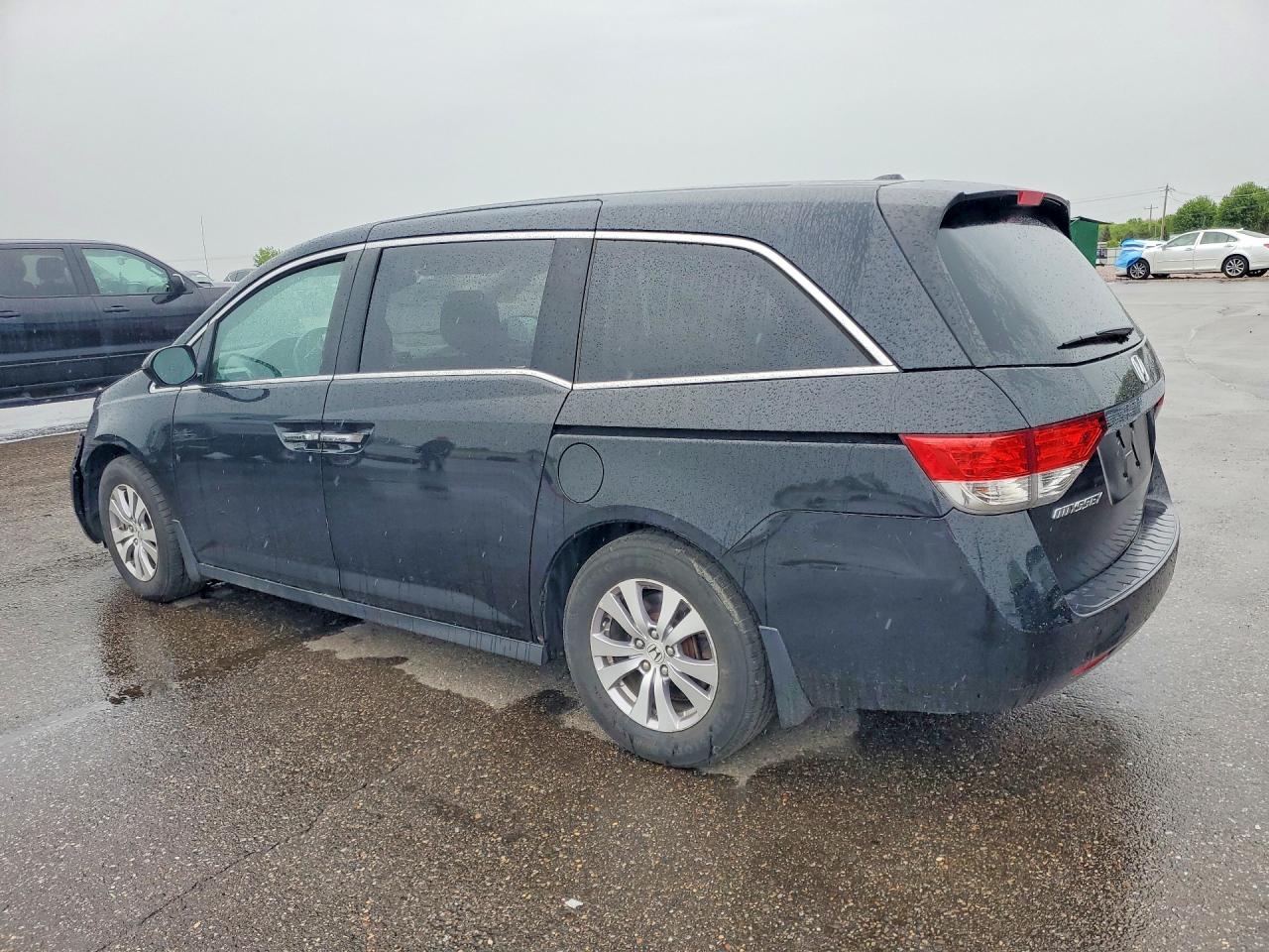 2014 Honda Odyssey Exl Black vin: 5FNRL5H69EB013665