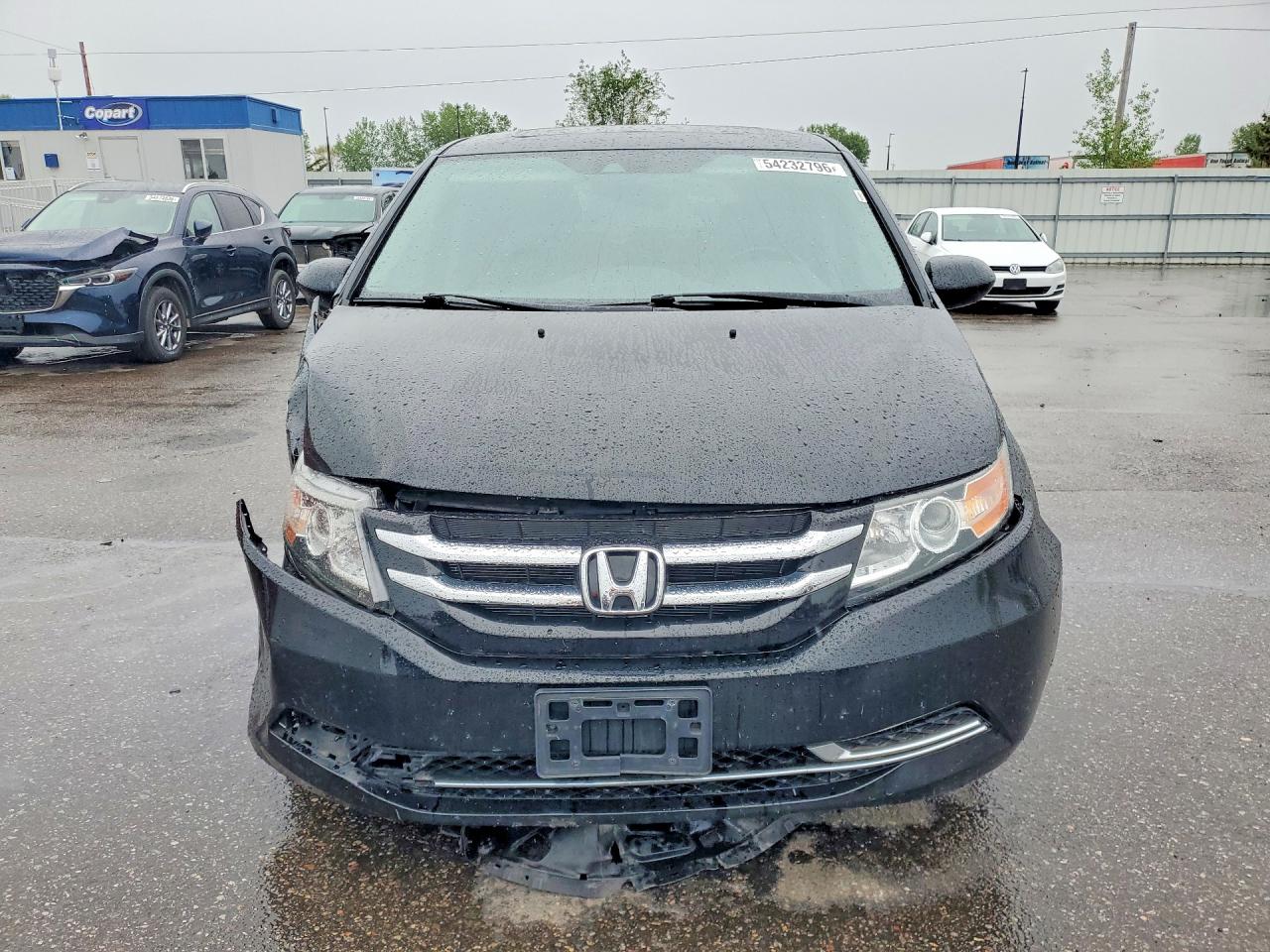 2014 Honda Odyssey Exl Black vin: 5FNRL5H69EB013665