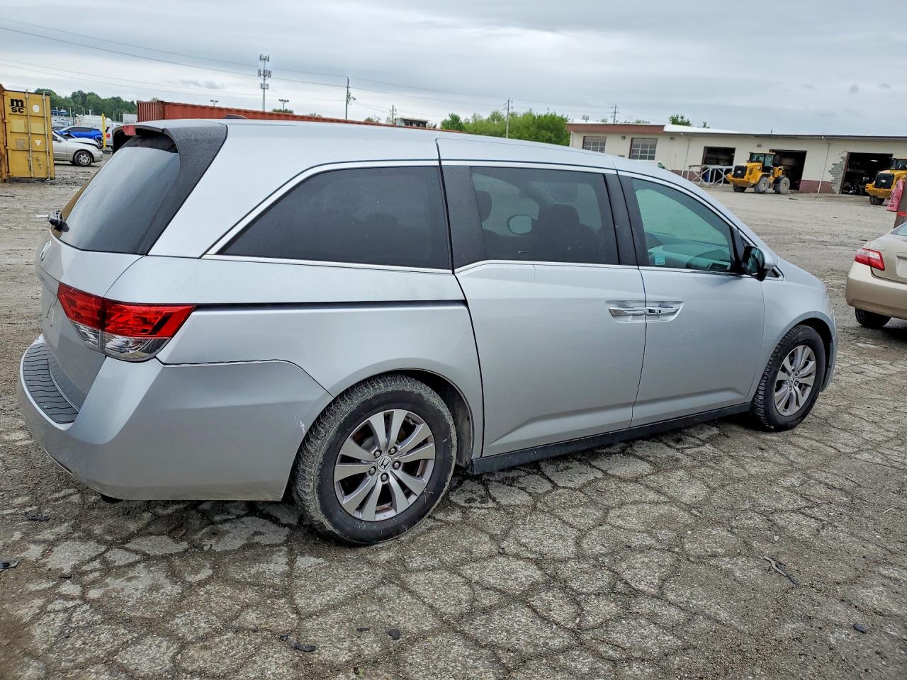 2014 Honda Odyssey Exl Silver vin: 5FNRL5H69EB034113