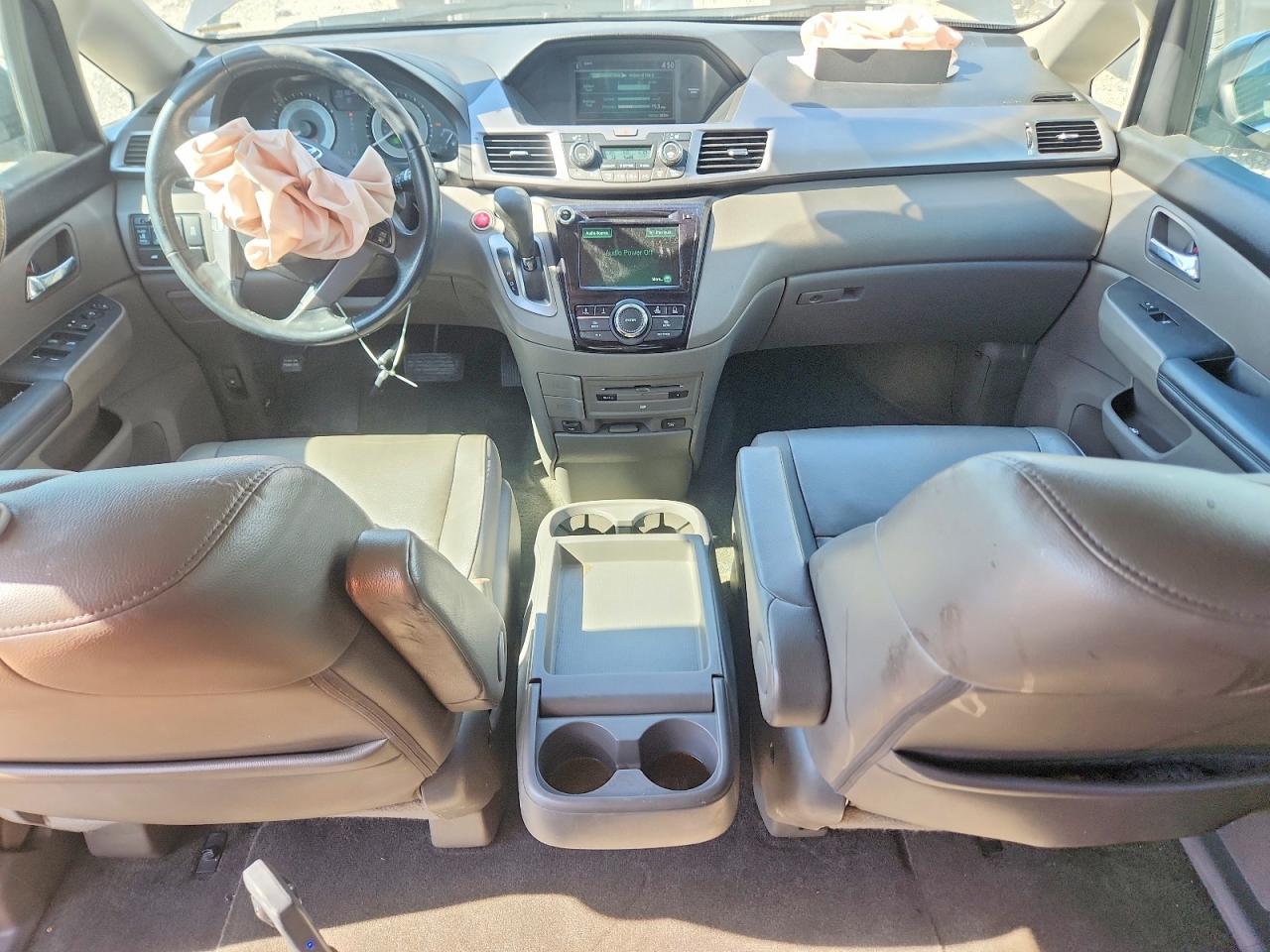 2014 Honda Odyssey Exl Gray vin: 5FNRL5H69EB036279