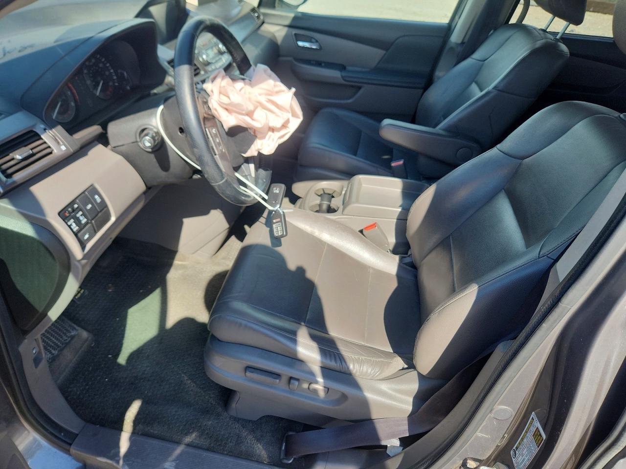 2014 Honda Odyssey Exl Gray vin: 5FNRL5H69EB036279