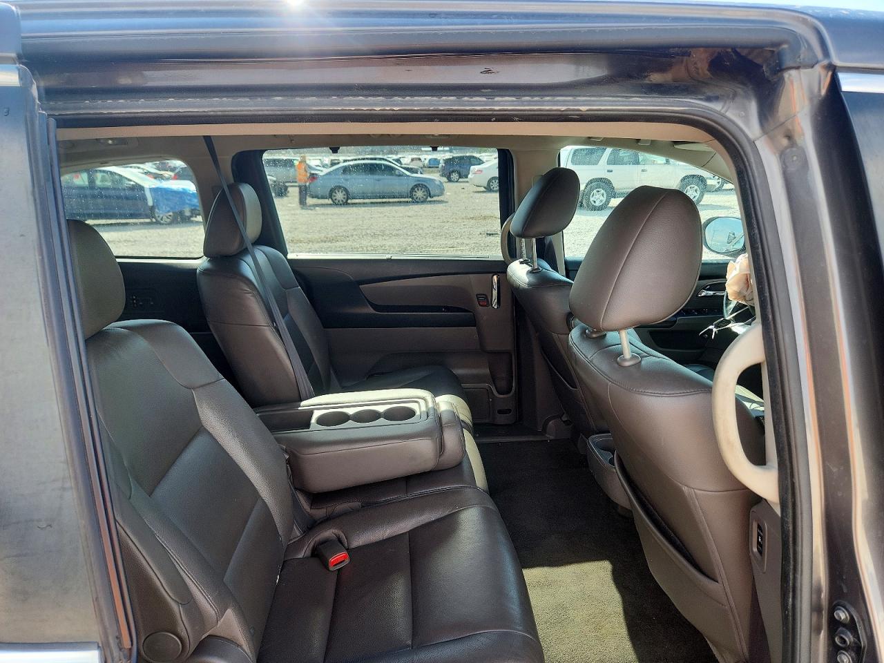 2014 Honda Odyssey Exl Gray vin: 5FNRL5H69EB036279