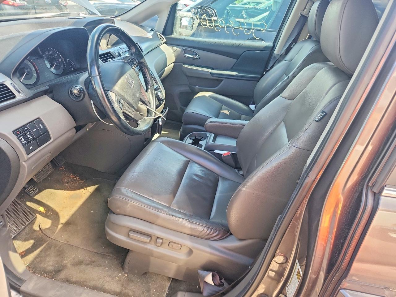 2014 Honda Odyssey Exl Gray vin: 5FNRL5H69EB037299