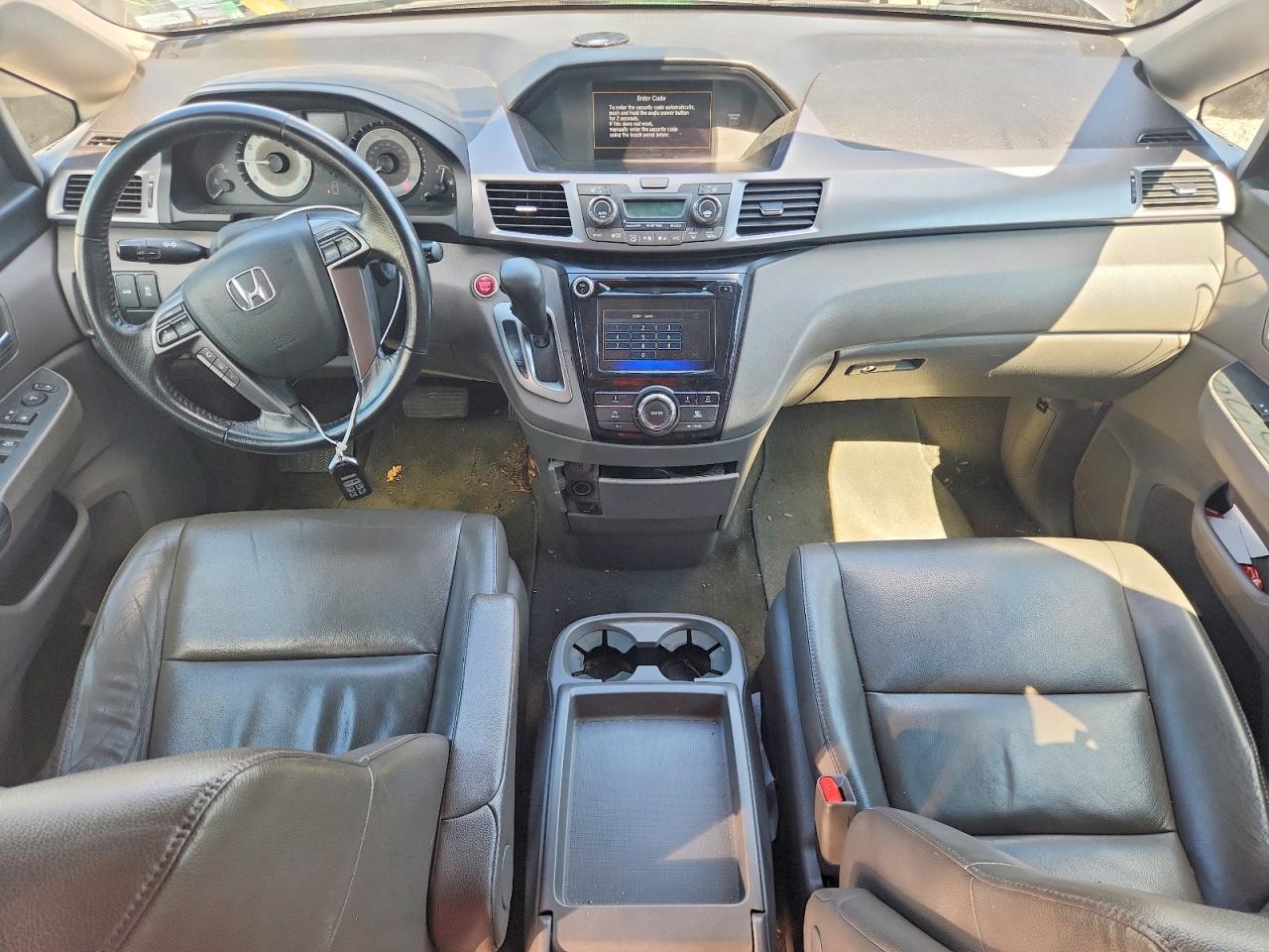 2014 Honda Odyssey Exl Gray vin: 5FNRL5H69EB037299
