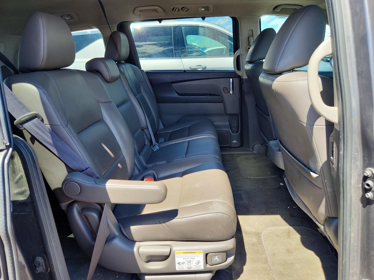 2014 Honda Odyssey Exl Gray vin: 5FNRL5H69EB037299