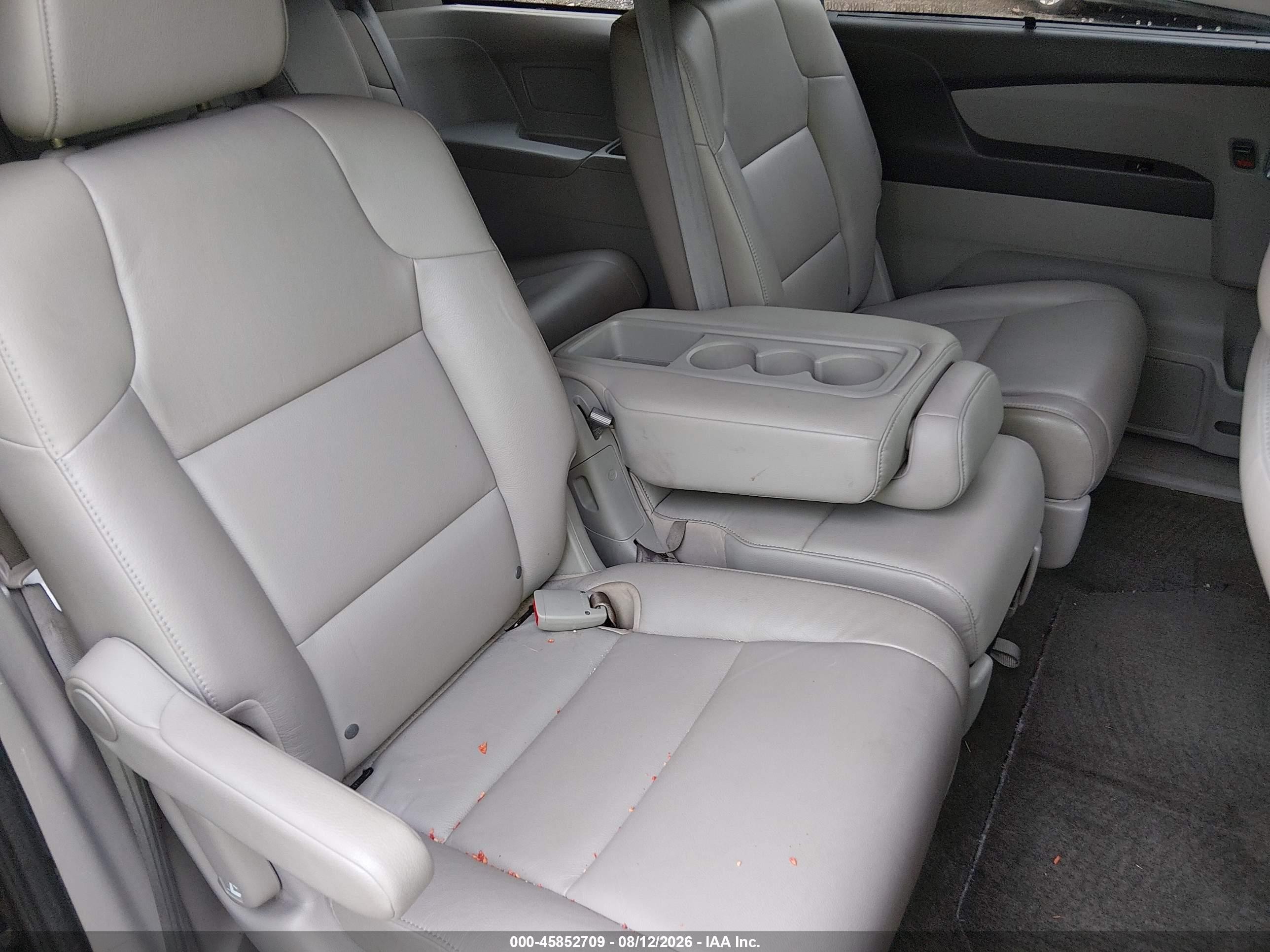 2014 Honda Odyssey Ex-l Gray vin: 5FNRL5H69EB045905
