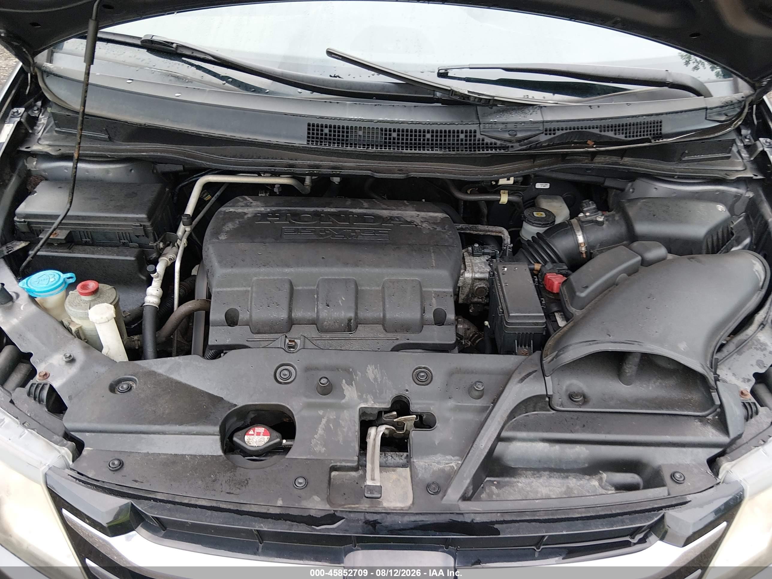 2014 Honda Odyssey Ex-l Gray vin: 5FNRL5H69EB045905