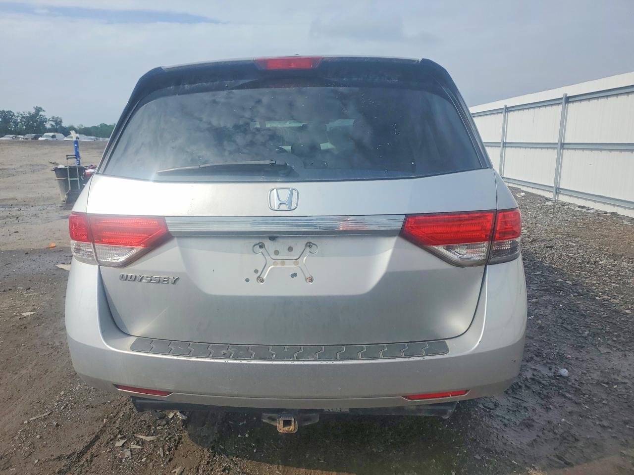 2014 Honda Odyssey Exl Silver vin: 5FNRL5H69EB048559