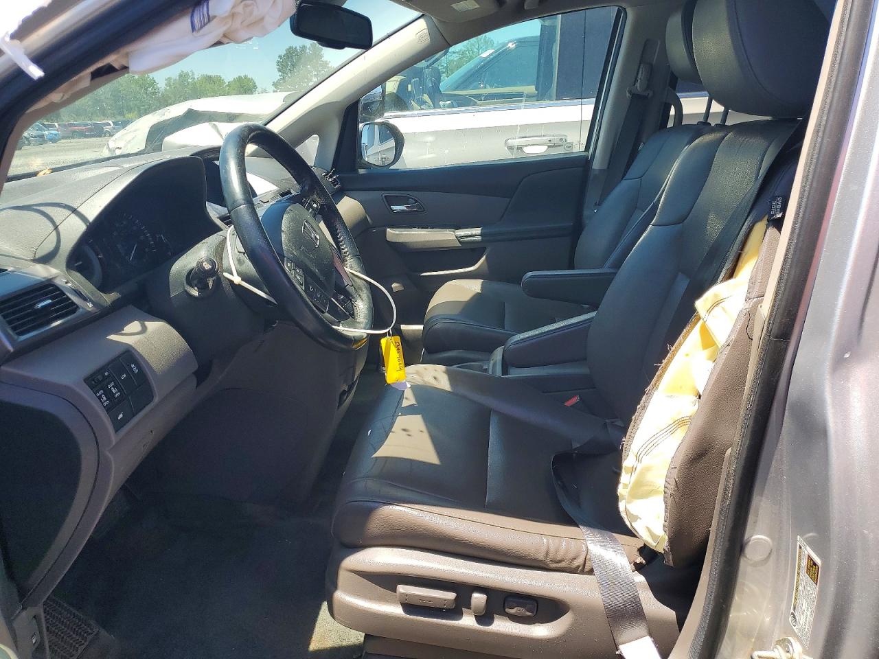 2014 Honda Odyssey Exl Silver vin: 5FNRL5H69EB048559