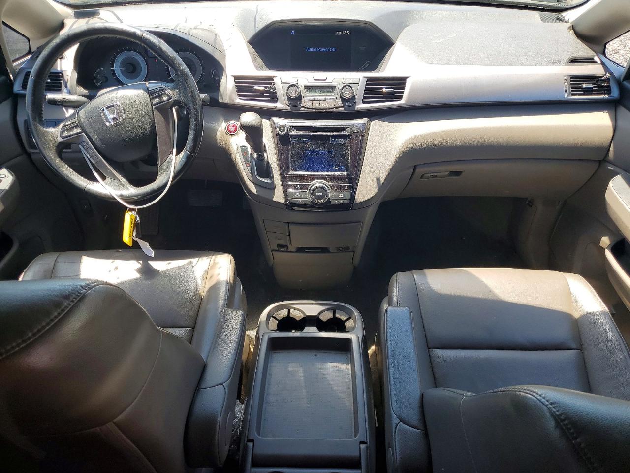 2014 Honda Odyssey Exl Silver vin: 5FNRL5H69EB048559