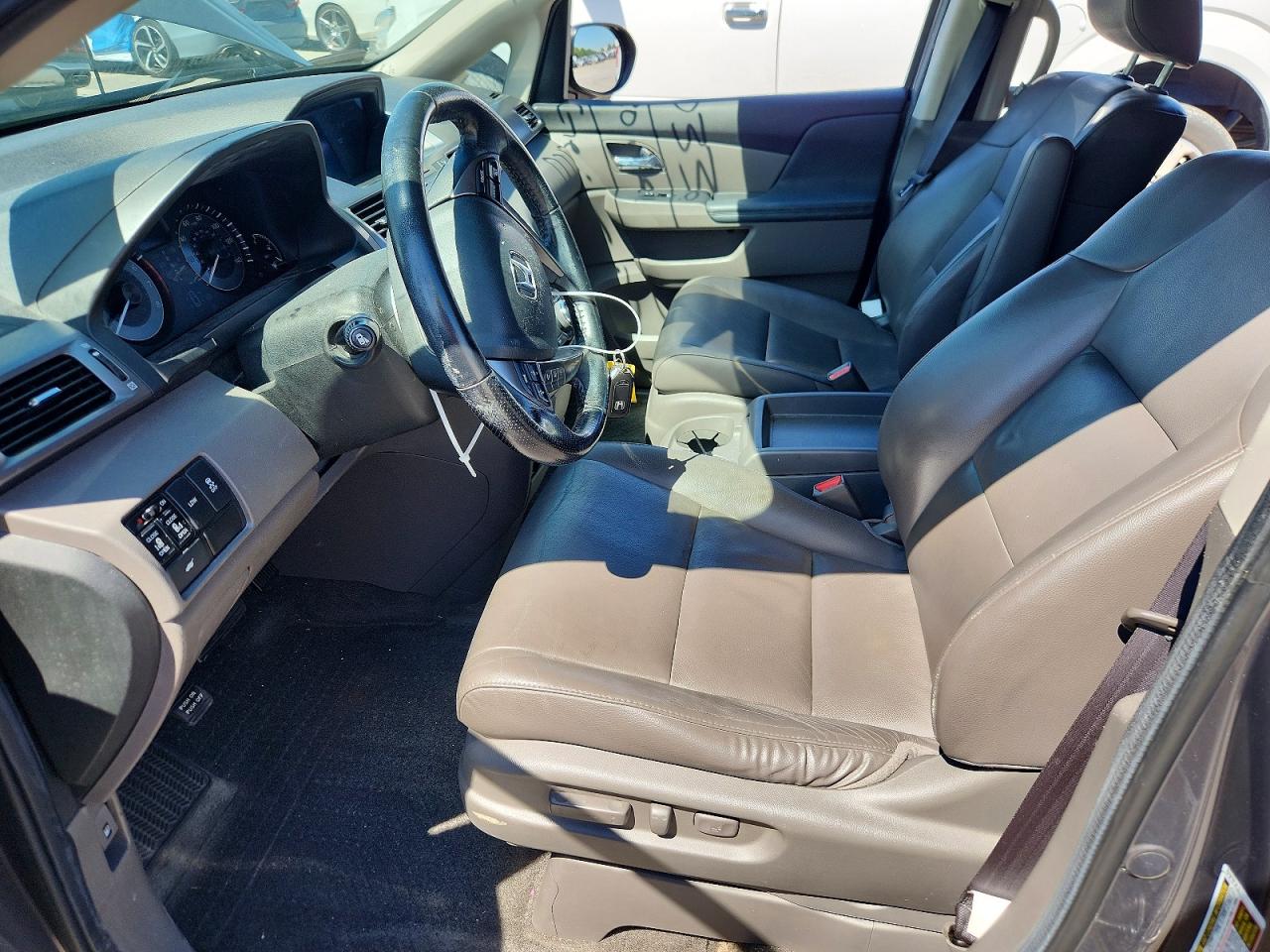 2014 Honda Odyssey Exl Gray vin: 5FNRL5H69EB049386