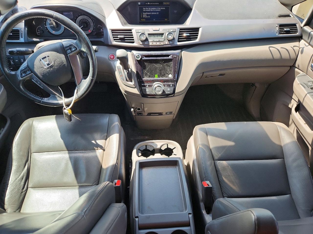 2014 Honda Odyssey Exl Gray vin: 5FNRL5H69EB049386