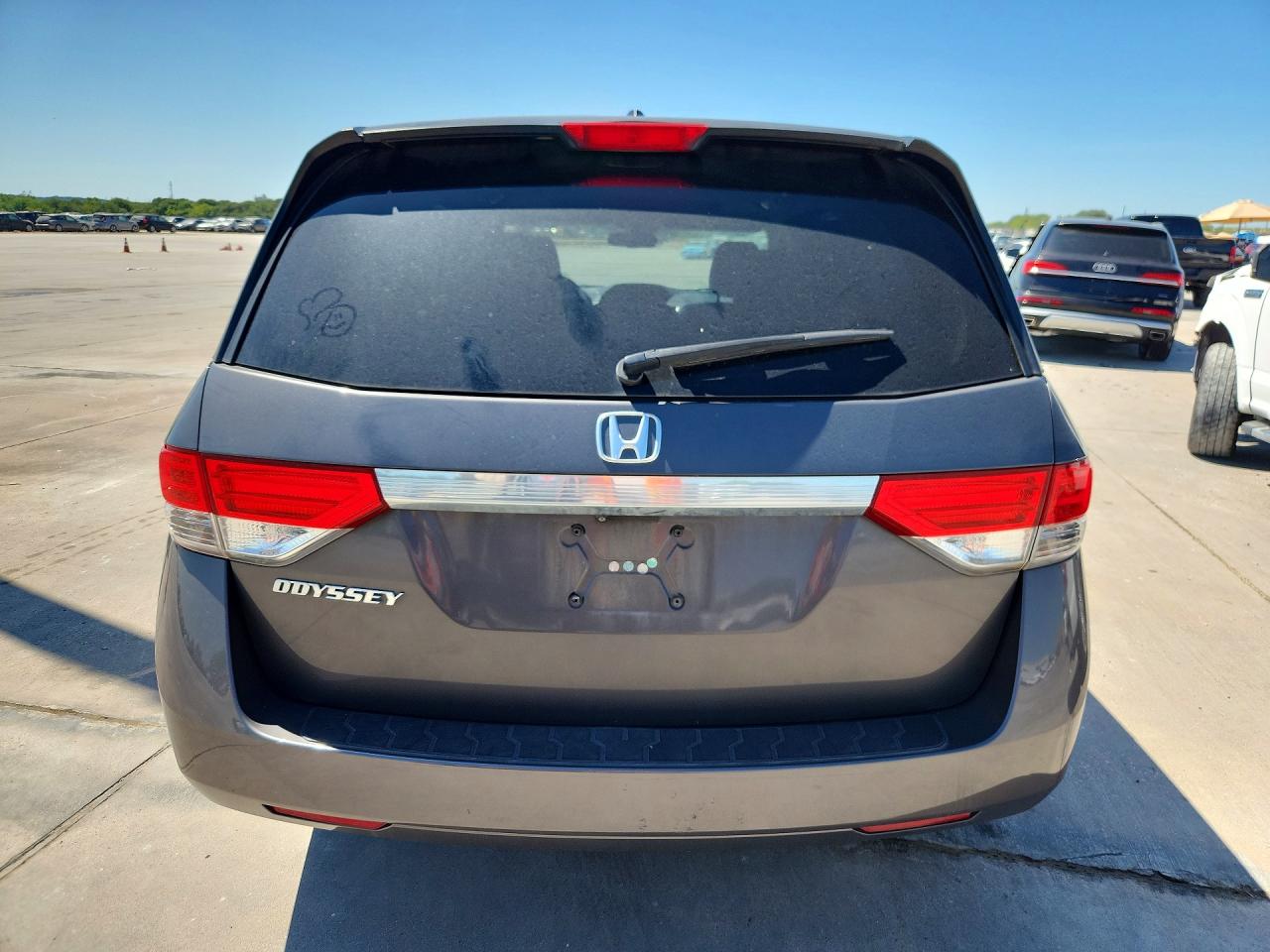 2014 Honda Odyssey Exl Gray vin: 5FNRL5H69EB049386