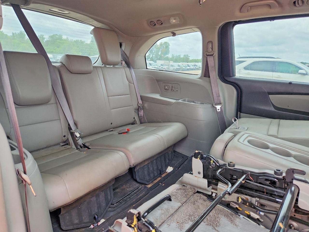 2014 Honda Odyssey Exl Blue vin: 5FNRL5H69EB072070