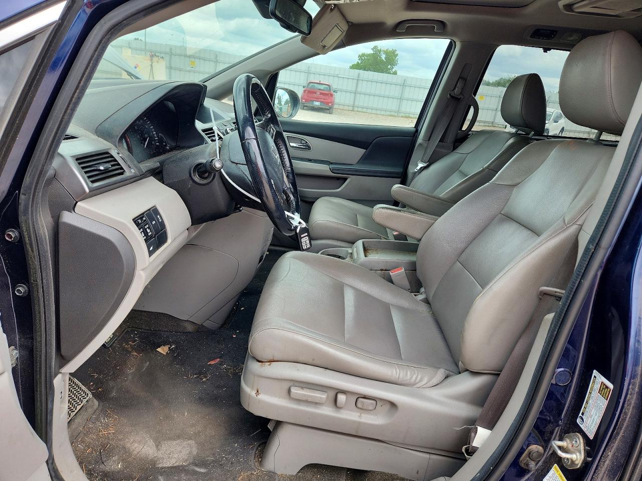 2014 Honda Odyssey Exl Blue vin: 5FNRL5H69EB072070