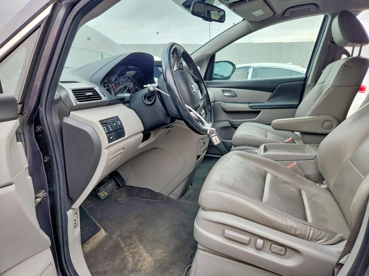 2014 Honda Odyssey Exl Gray vin: 5FNRL5H69EB092481