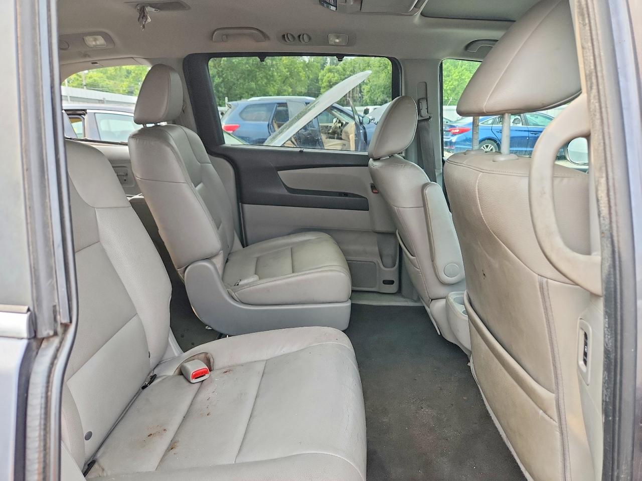 2014 Honda Odyssey Exl Gray vin: 5FNRL5H69EB092481