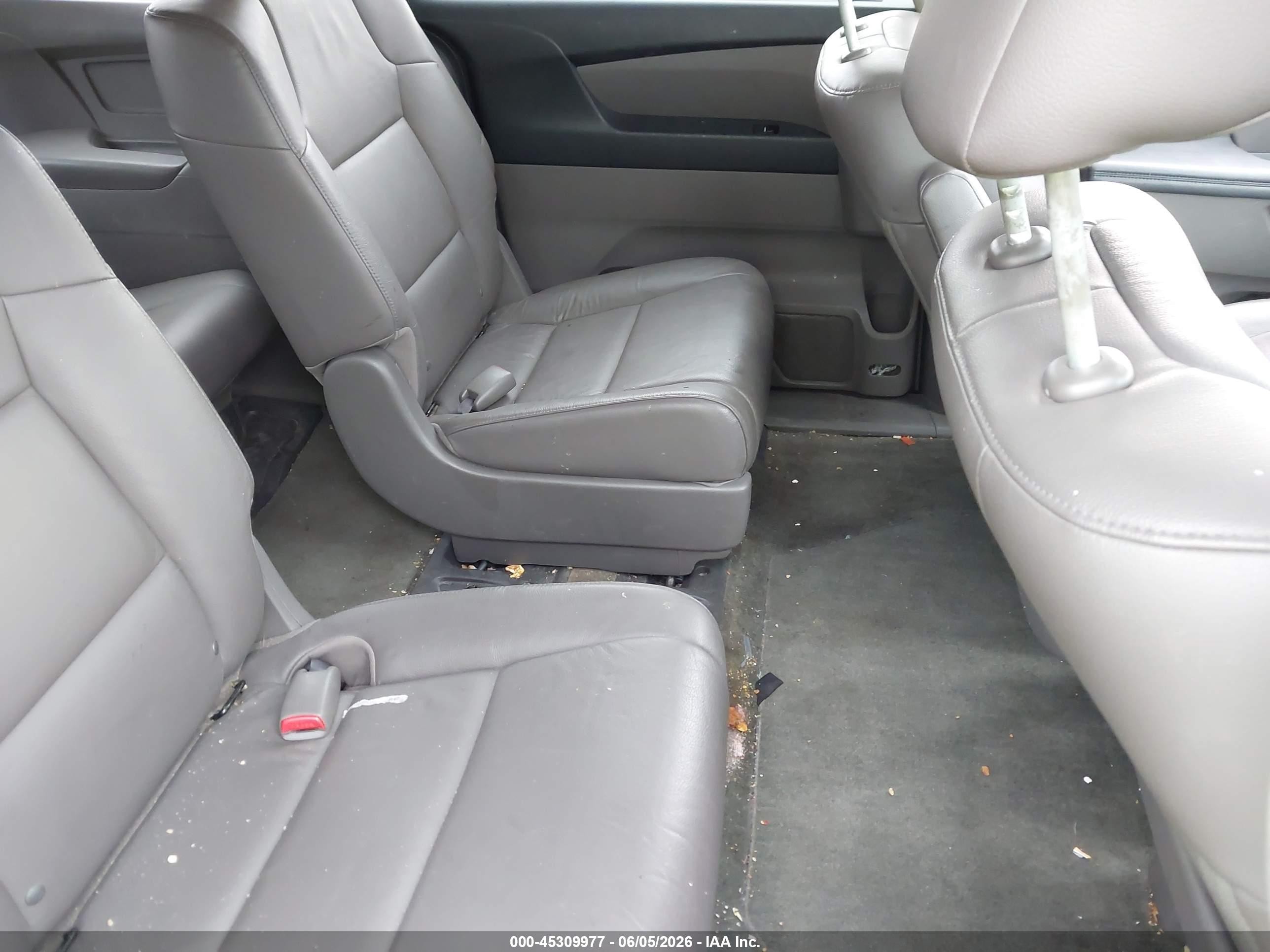 2014 Honda Odyssey Ex-l Black vin: 5FNRL5H69EB101485