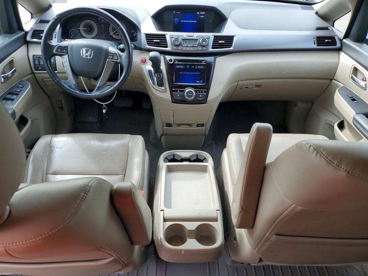 2014 Honda Odyssey Exl Burgundy vin: 5FNRL5H69EB125320