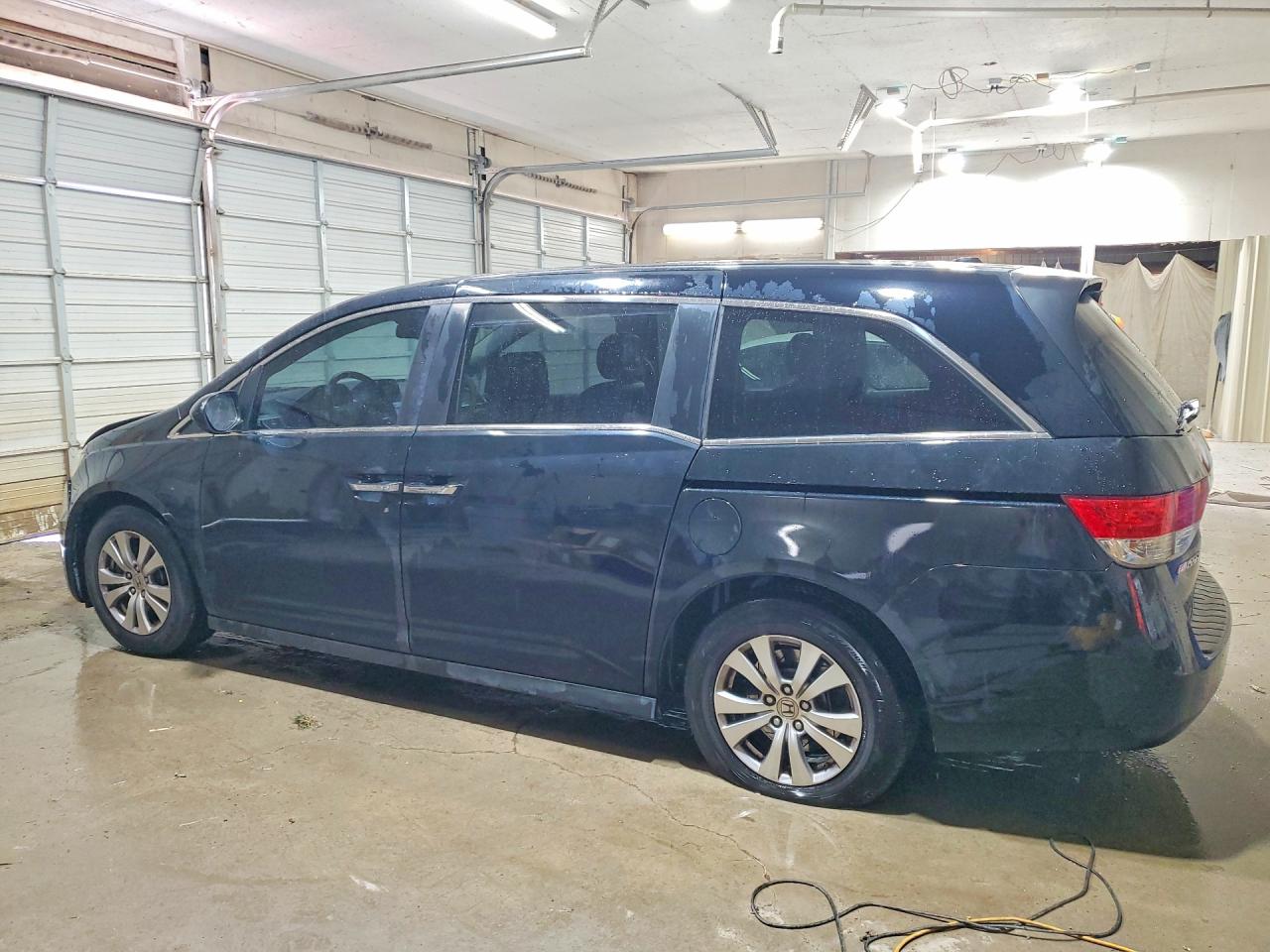 2014 Honda Odyssey Exl Black vin: 5FNRL5H69EB131084