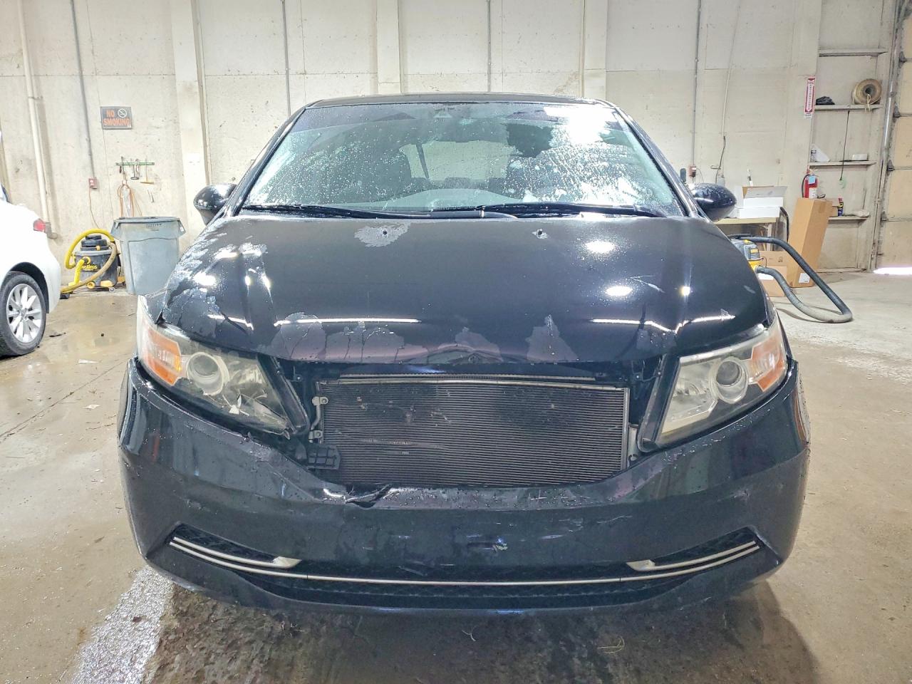 2014 Honda Odyssey Exl Black vin: 5FNRL5H69EB131084