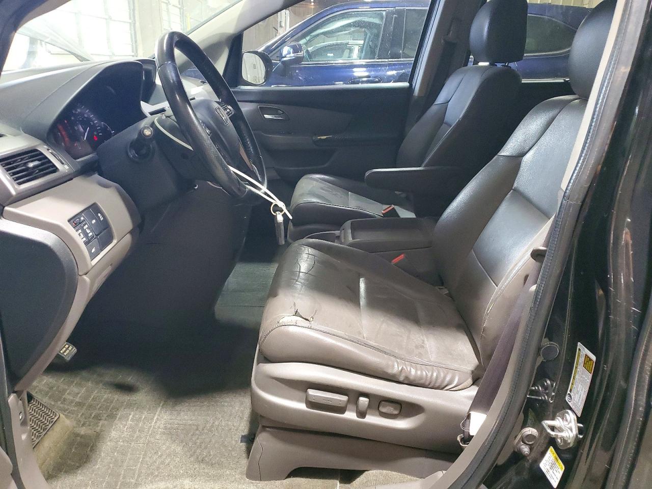 2014 Honda Odyssey Exl Black vin: 5FNRL5H69EB131084