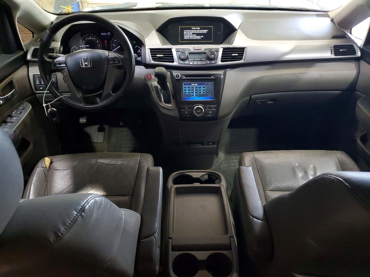 2014 Honda Odyssey Exl Black vin: 5FNRL5H69EB131084