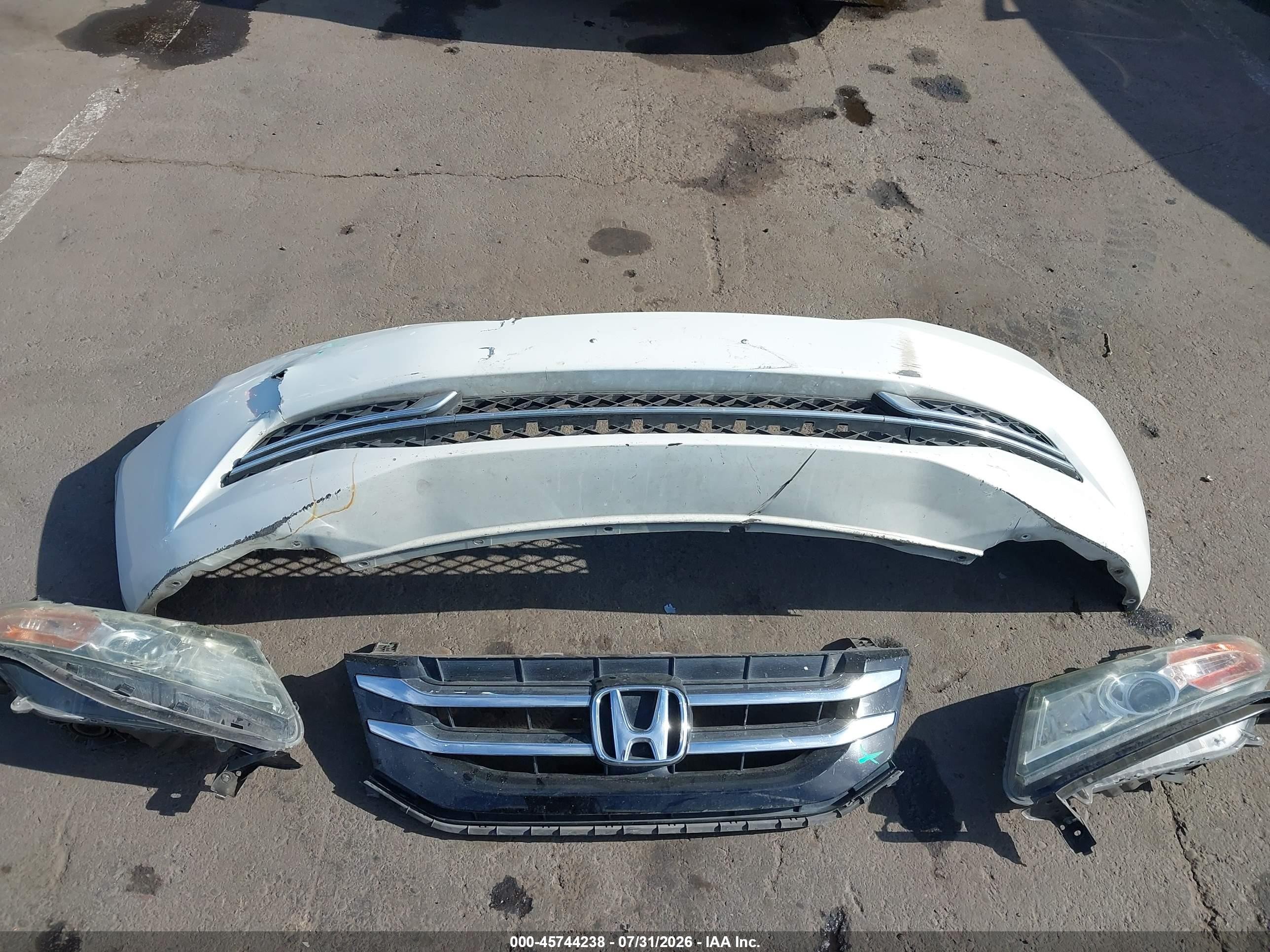2015 Honda Odyssey Ex-l Белый vin: 5FNRL5H69FB029317