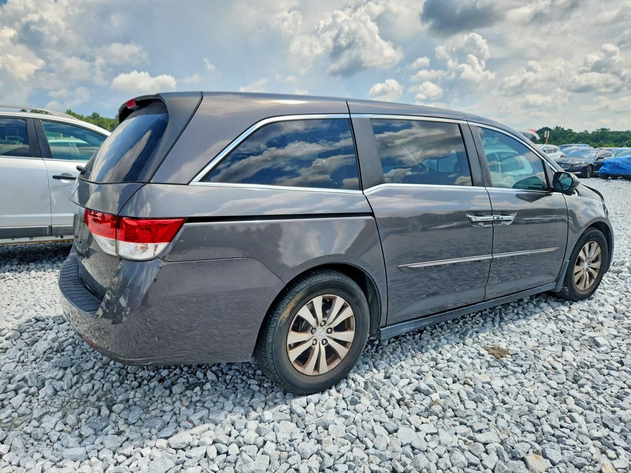 2015 Honda Odyssey Exl Gray vin: 5FNRL5H69FB041970