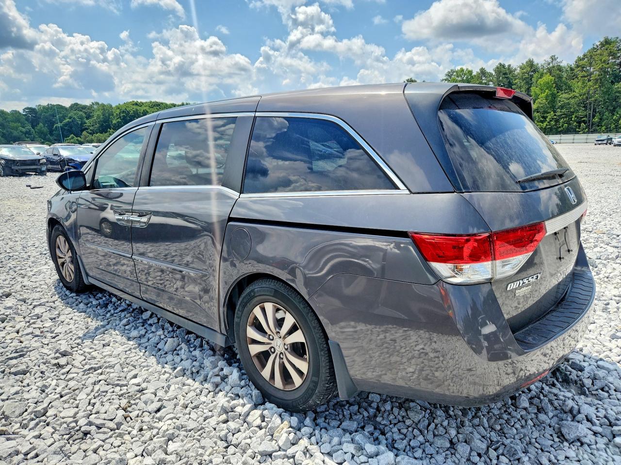 2015 Honda Odyssey Exl Gray vin: 5FNRL5H69FB041970