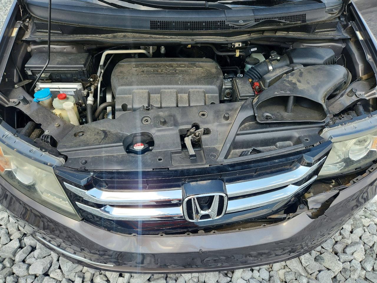 2015 Honda Odyssey Exl Gray vin: 5FNRL5H69FB041970