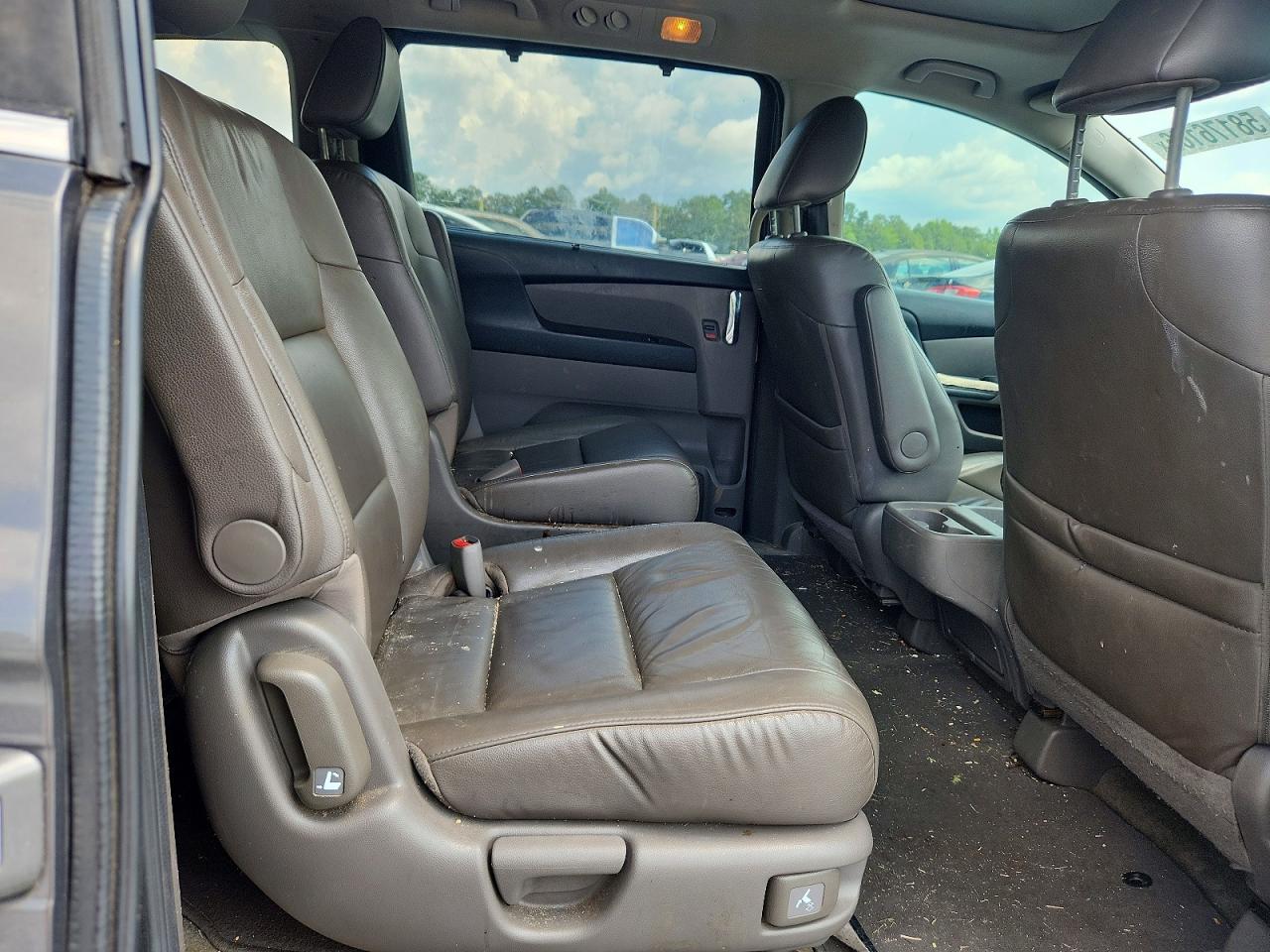 2015 Honda Odyssey Exl Gray vin: 5FNRL5H69FB041970
