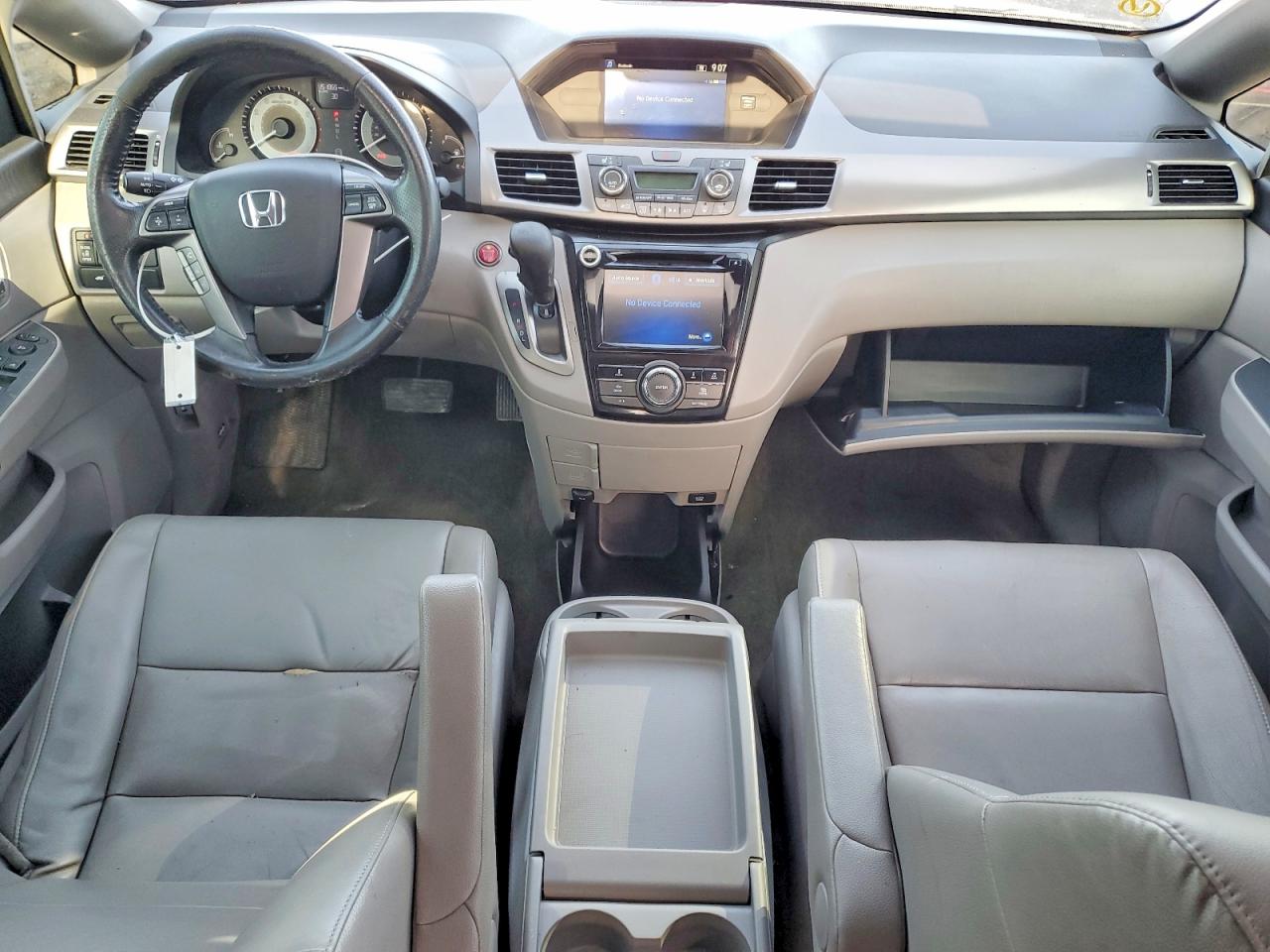 2015 Honda Odyssey Exl Gray vin: 5FNRL5H69FB042455