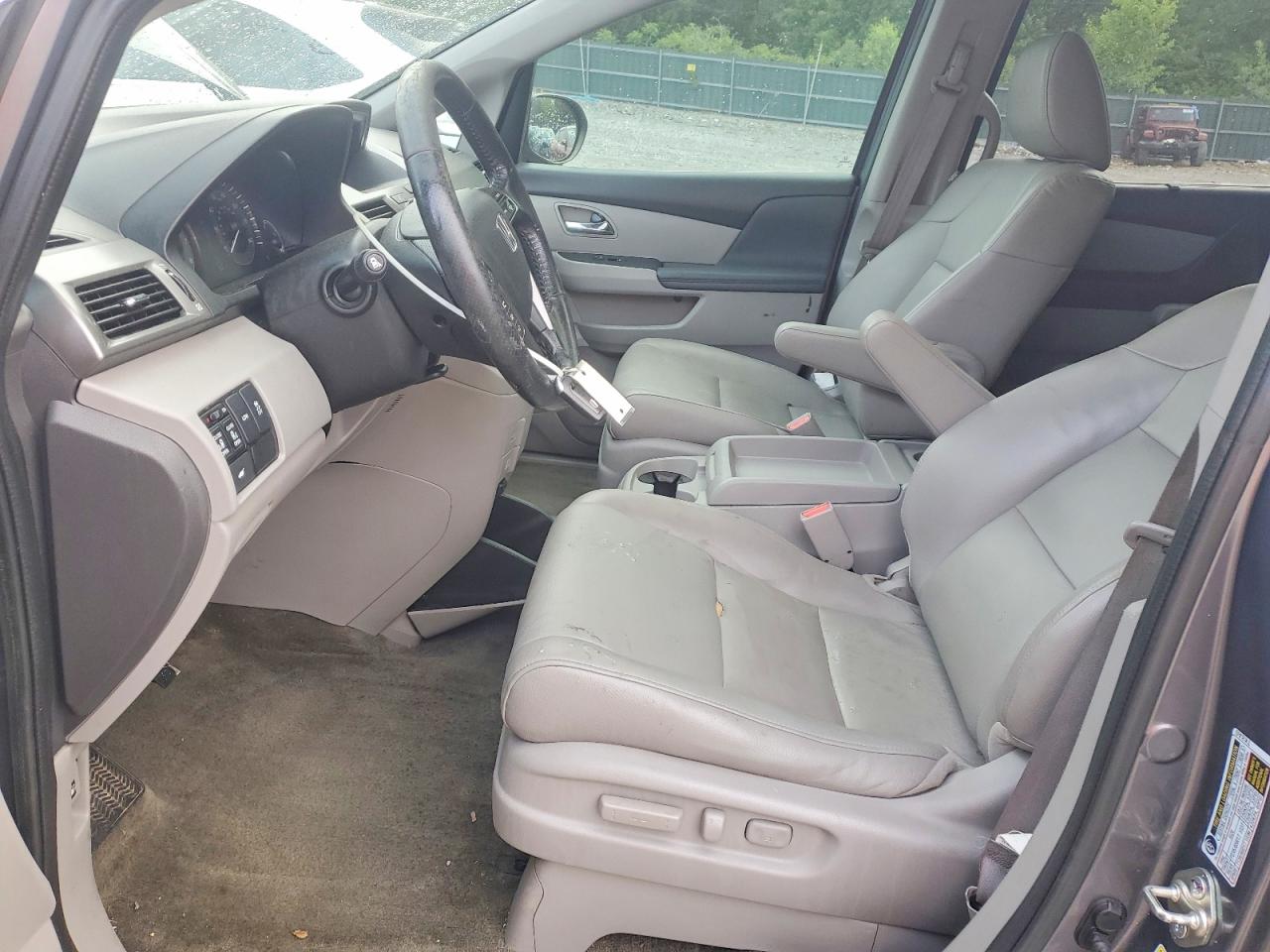 2015 Honda Odyssey Exl Gray vin: 5FNRL5H69FB042455