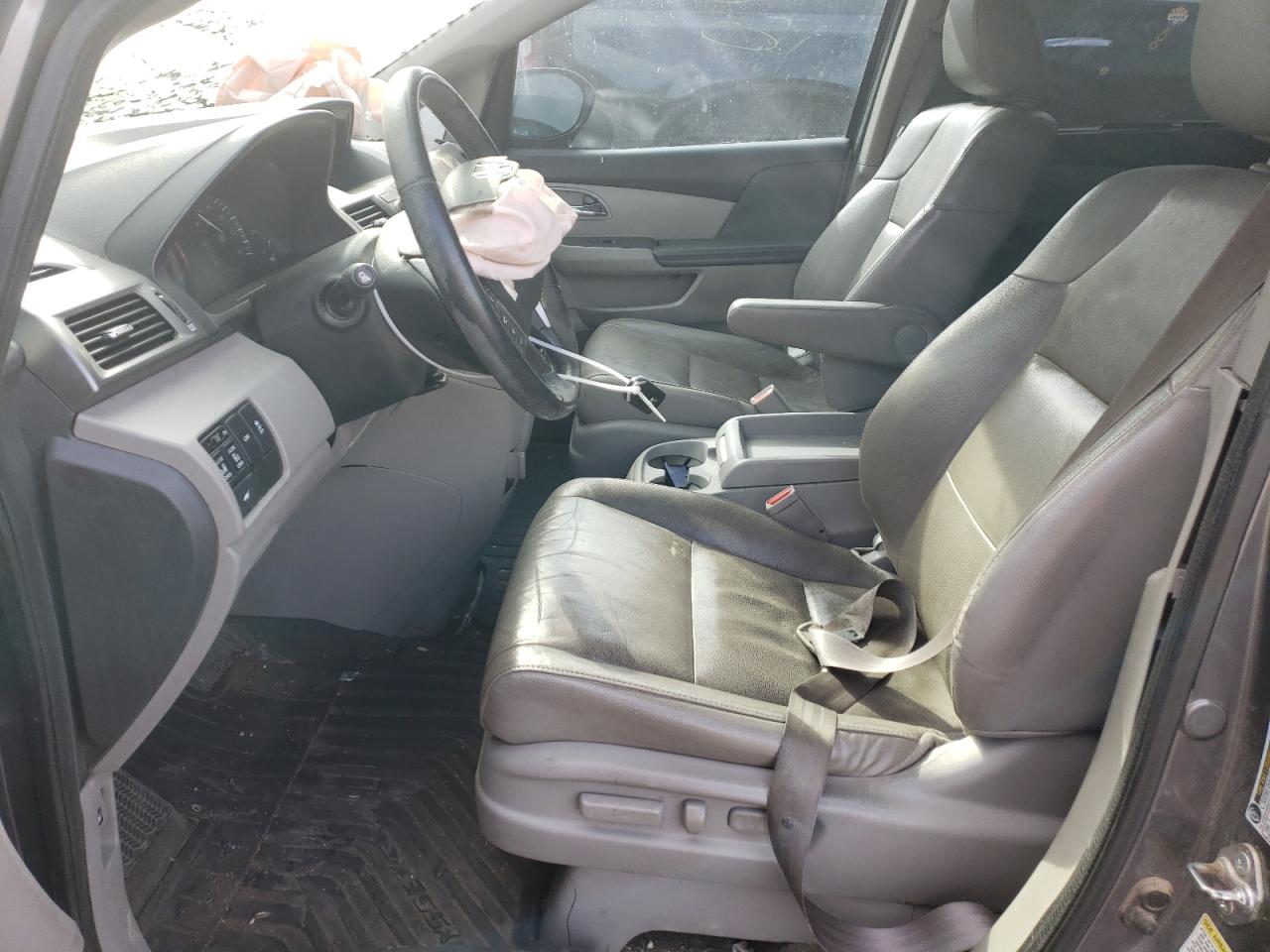 2015 Honda Odyssey Exl Gray vin: 5FNRL5H69FB050247