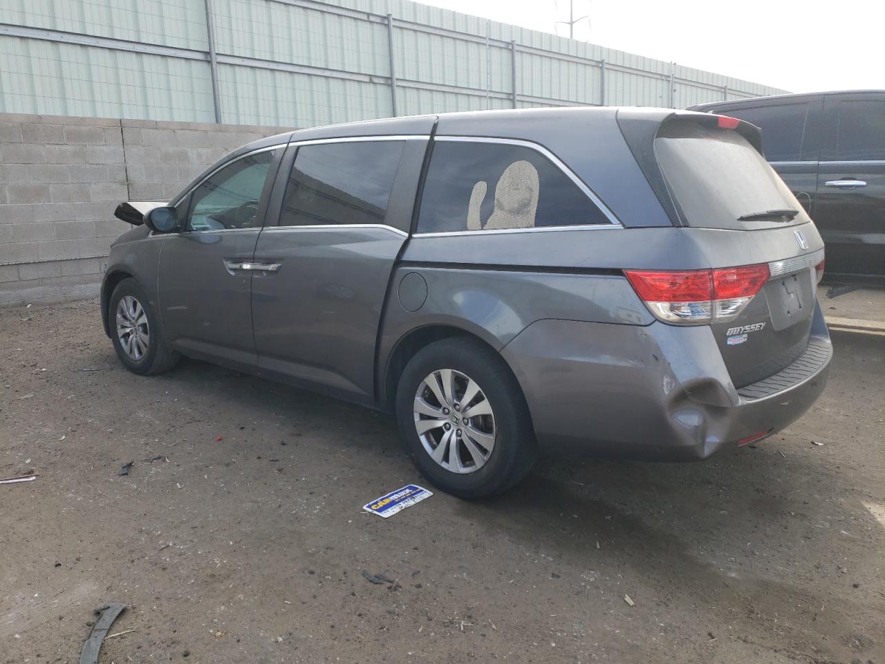2015 Honda Odyssey Exl Gray vin: 5FNRL5H69FB050247