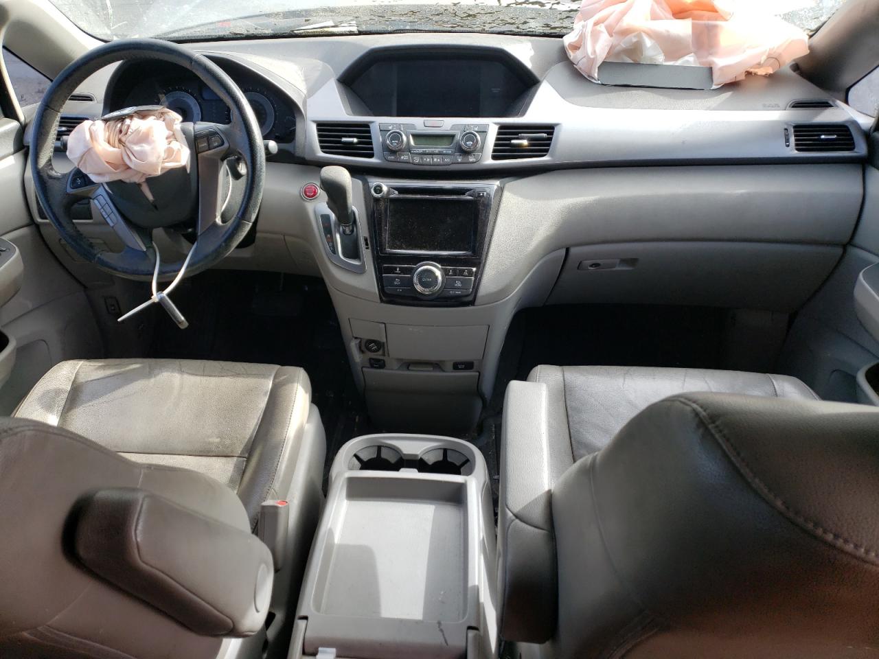 2015 Honda Odyssey Exl Gray vin: 5FNRL5H69FB050247