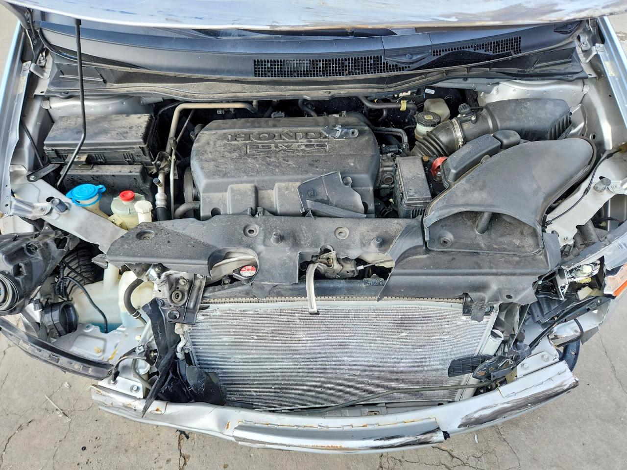 2015 Honda Odyssey Exl Silver vin: 5FNRL5H69FB055304