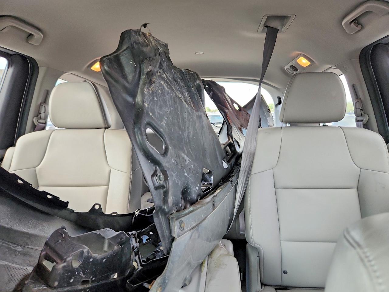 2015 Honda Odyssey Exl Silver vin: 5FNRL5H69FB055304